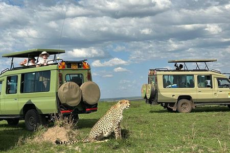 3 Days Maasai Mara Group Safari by 4WD Jeep From Nairobi