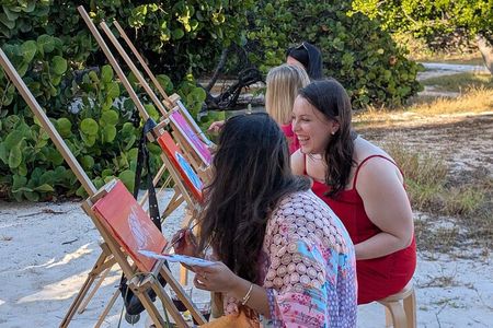 Sip and Paint Aruba Sunset Creative Experience