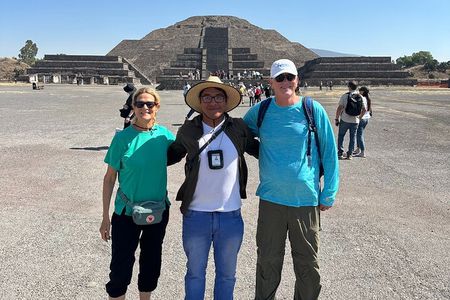 Teotihuacan 3 Pyramids and authentic tour WITHOUT traps