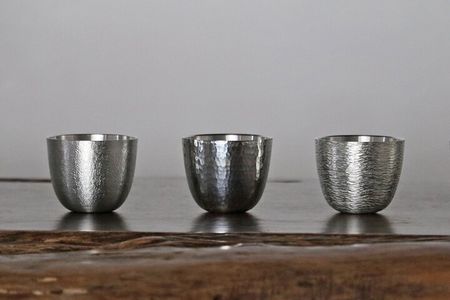 Private Pewter Sake Cup Experience with a Kyoto Artisan