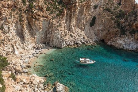 Shared Morning Cruise from Pollonia to Polyaigos