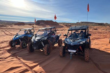 3 hours UTV Combo Tour in Antelope Canyon and Horseshoe Bend