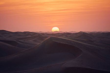 Doha Desert safari Sunset-Sandboarding camel ride & Dune Bashing