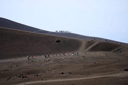 Etna: Cable Car & Hiking Tour to Summit