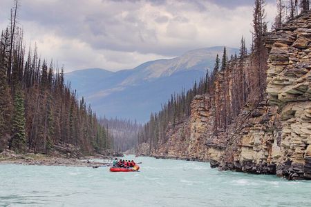 Athabasca Canyon Run Family Rafting: Class II Plus Rapids