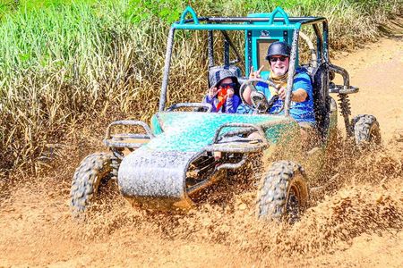 Buggy Adventure in Punta Cana Macao Beach Cave and Off Road