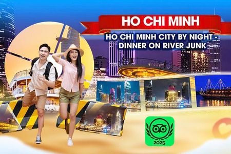 Ho Chi Minh City by Night - Dinner on River Junk