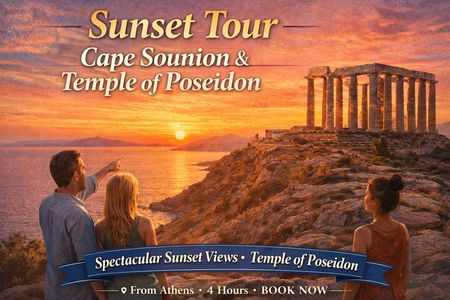 Private Day Trip Cape Sounion Temple Of Poseidon with Pick Up