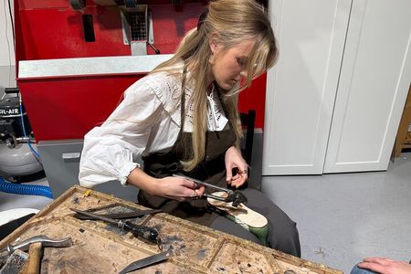 Sandal Making Workshop in Rome