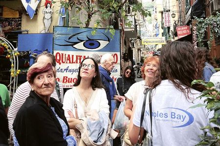 Naples Spanish Quarters Street Art Walking Tour with Street Food