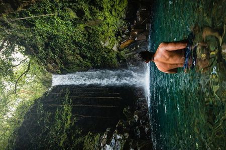 Ultimate Corner Volcano Adventure : Hike, Waterfall & Hot Springs