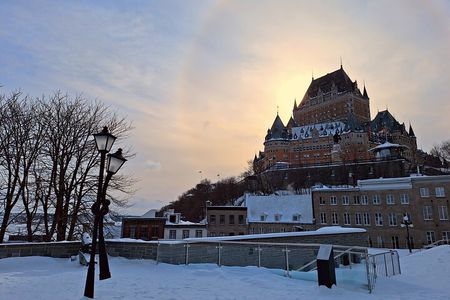 Snowy Private Walking Tour of Old Quebec