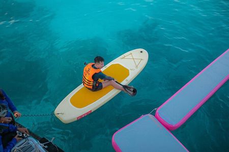 Lazy Phi Phi Highlights with Khai Island Waterslide from Khao Lak