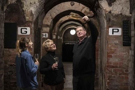 Champagne Cellar tour and tasting