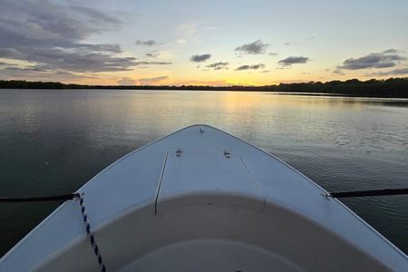 Sunset River Cruise in Hopkins Belize with Drinks and Appetizers