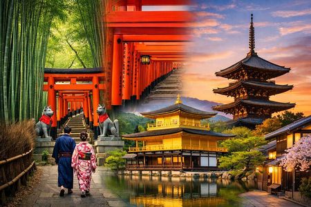 Kyoto: Private Highlights Tour with English Driver & Hotel Pickup