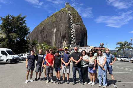 Private Half Day Stone of the Peñol and Guatapé Magic Town Tour