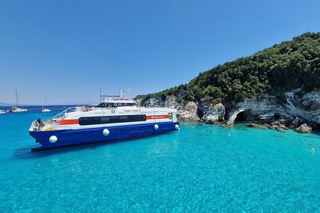 Corfu: Paxos and Antipaxos Cruise with Highspeed Catamaran