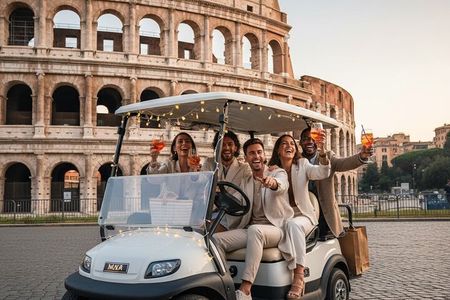 Golf Cart Tour Hidden Gems of Rome