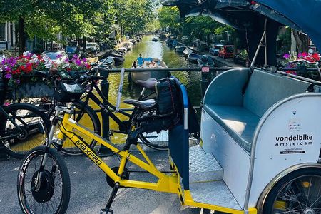 Amsterdam Pedicab Tour – Private Local Story Experience (1 Hour)