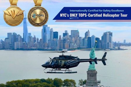 NY Helicopter Tour: Ultimate NYC Sightseeing (Heliport fees Incl)