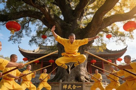 Xi'an Private Day Trip to Shaolin Temple and Songyang Academy by Bullet Train