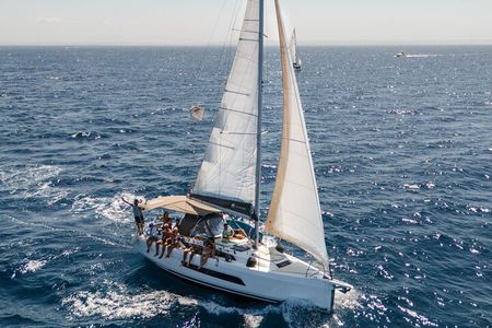 Egadi Sail Boat Tour to Favignana and Levanzo from Trapani