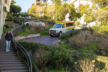 San Francisco: Lombard St Best City Highlights Open Air Van Tour