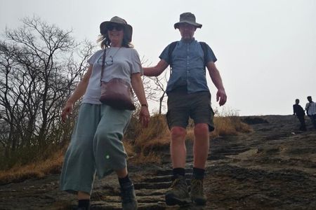 Kanheri Caves + Golden Vipassana Pagoda Guided Tour with Transfer