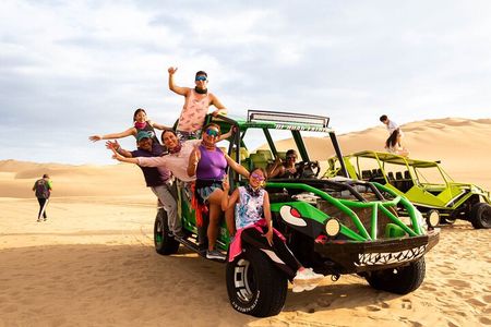 From Lima : Paracas and Huacachina Oasis Full Day Guided Tour