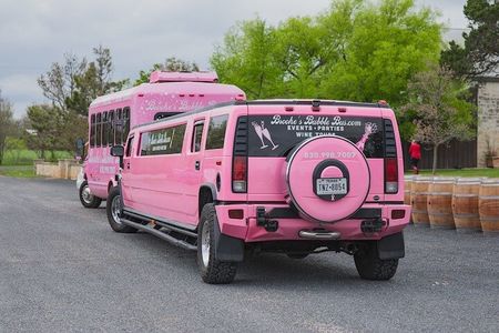 Private Pink Hummer 2 Limo Wine Tour in Fredericksburg