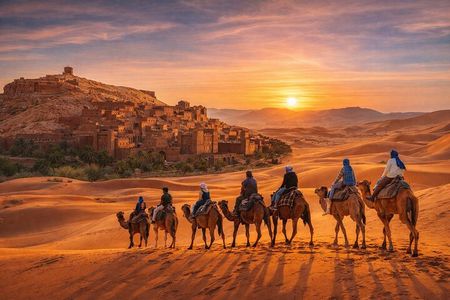 Marrakech: 3-Day Merzouga Desert Group Tour with Camel Trek