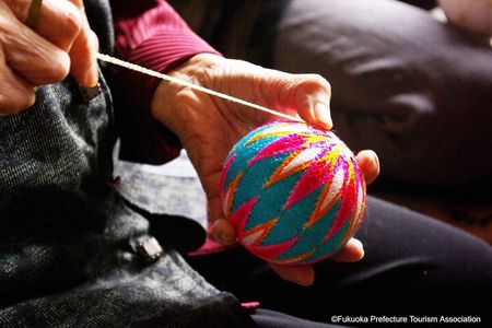 Fukuoka Yanagawa River Cruise and Ball Crafting at a Local House