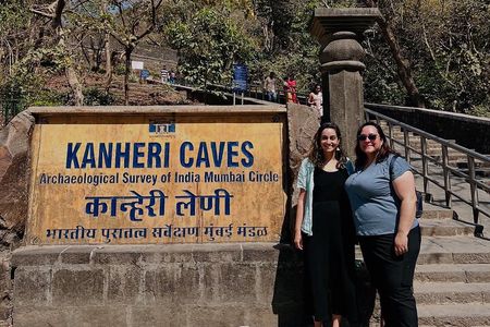 Kanheri Caves + Golden Vipassana Pagoda Guided Tour with Transfer