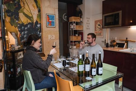 Tasting of Bordeaux red wines, wine and charcuterie pairings 