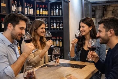 Wine tasting tour in the historic center of Siena