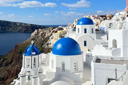 Santorini: The Best Blue Domes Private Tour!