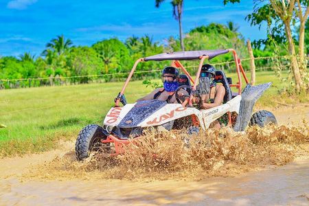 Punta Cana Extreme Buggy Tour to Macao Beach & Taíno Cave 