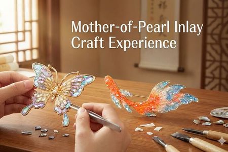 Handcraft Your Chinese Mother-of-Pearl Brooch