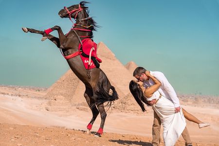 Pyramids of Giza & Professional photoshoot