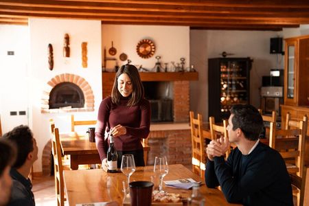 Wine tasting with cellar tour between Verona and Lake Garda
