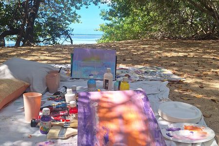 Sense and Paint Intuitive Art Experience in Aruba