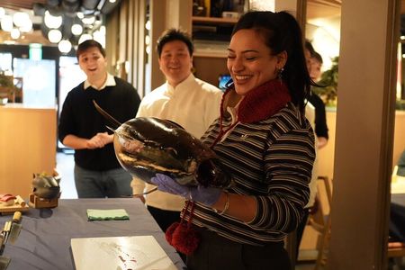 Tuna Cutting Show & All You Can Eat Sushi & Drink in Kyoto