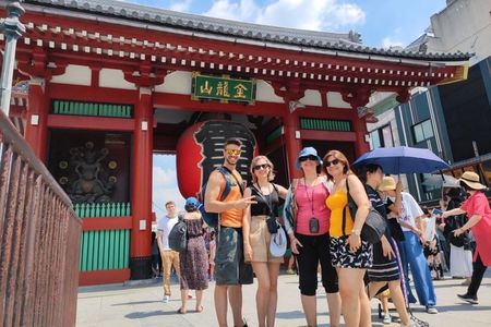 Tokyo Private Customized Walking Tour (Option Car Tour Available)