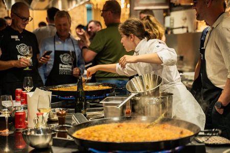Barcelona Paella Cooking Class & Boqueria & Hofmann-Trained Chefs