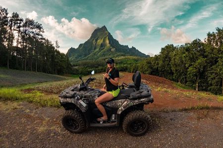 ATV Adventure Tour in Moorea Culture Views and Tasting