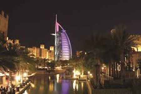 Dubai Evening Tour with Fountain Show, Burj Khalifa & Marina