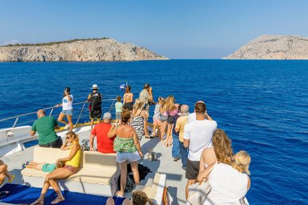 Kusadasi Castle Boat Tour in Turkish Waters