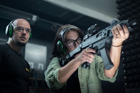 Budapest Indoor Shooting Range with Instructor