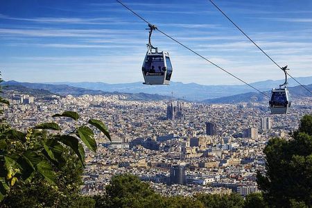 Barcelona Best Views: Cable Car, Montjuic Castle & Magic Fountain